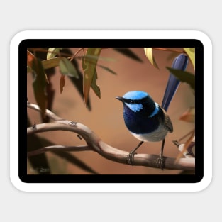 Fairy Wren Sticker